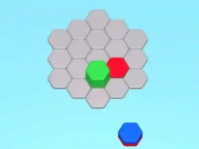 Žaidimas Hexa Stack Sort internete