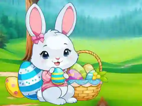 Žaidimas Easter Bunny Jungle Escape internete