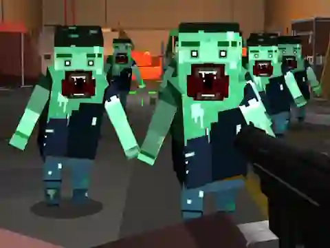 Žaidimas Blocky Hunter internete
