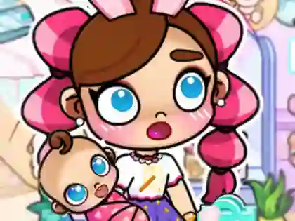 Žaidimas Jigsaw Puzzle: Avatar Baby Store internete