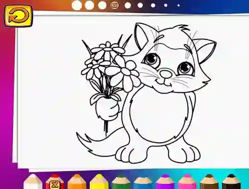 Žaidimas Fun Coloring Adventure For Kids internete