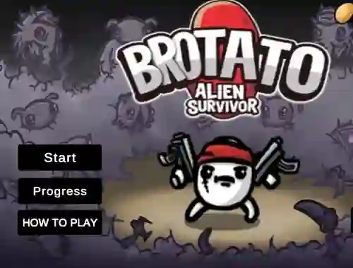 Žaidimas Brotato Alien Survivor internete