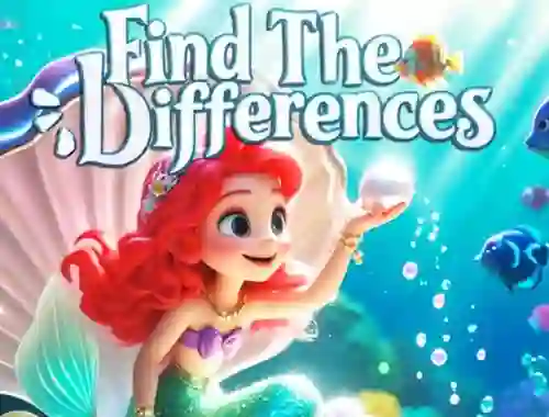 Žaidimas Find The Differences: Little Mermaid internete