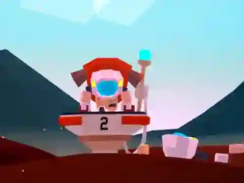 Žaidimas Mars Jump internete