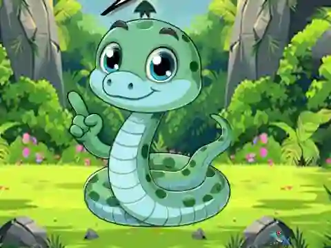 Žaidimas Snake Searching The Baby internete
