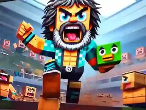 Žaidimas Chicken Jockey Combat internete