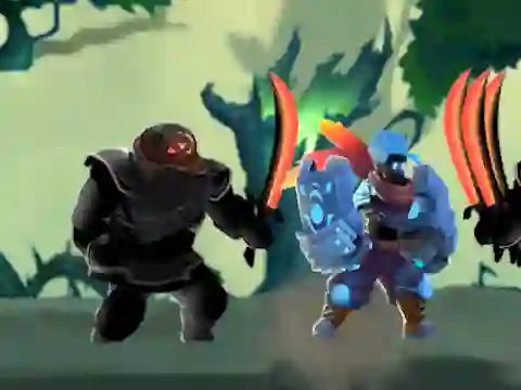Žaidimas Stickman Warrior internete