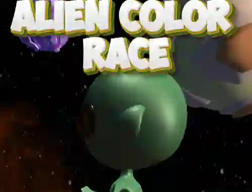Žaidimas Alien Color Race internete