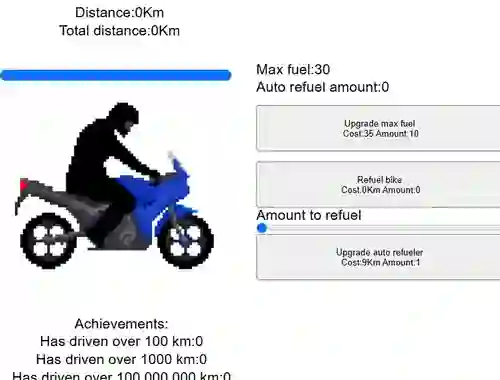 Žaidimas Motorbike Clicker internete