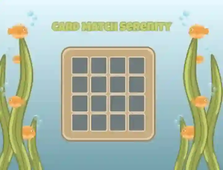 Žaidimas Card Match Serenity internete