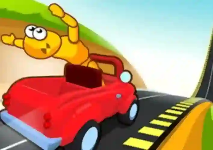 Žaidimas Downhill Car Ride Crash Test internete
