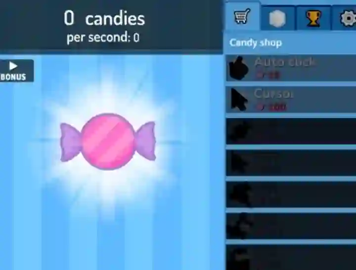 Žaidimas Candy Clicker 2 internete