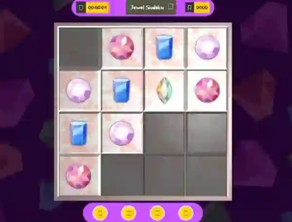 Žaidimas 3D Jewel Sudoku internete
