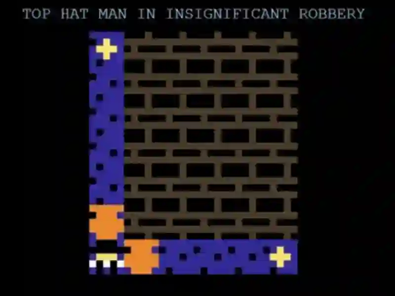 Žaidimas Top Hat Man in Insignificant Robbery internete