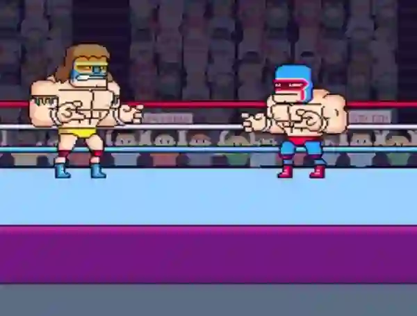 Žaidimas Rowdy City Wrestling internete