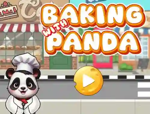 Žaidimas Baking With Panda internete