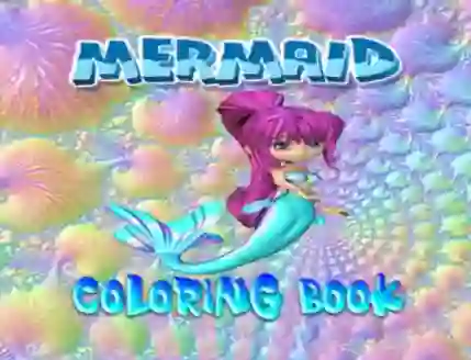 Žaidimas Mermaid Coloring Book internete