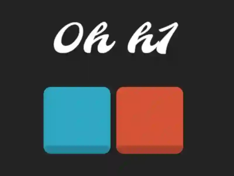 Žaidimas 0h H1 internete