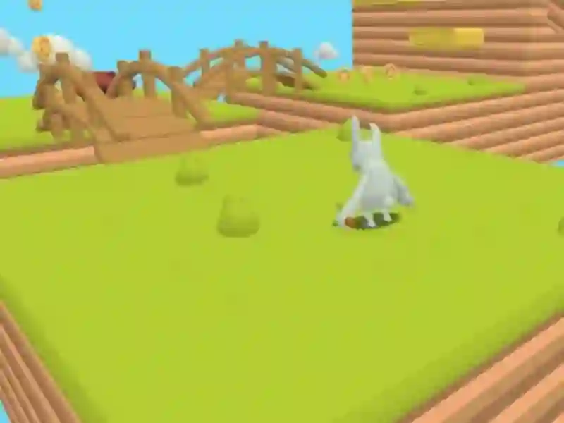 Žaidimas Bunny Coin Hop internete