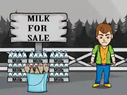 Žaidimas Find The Phone From Milk Farm internete
