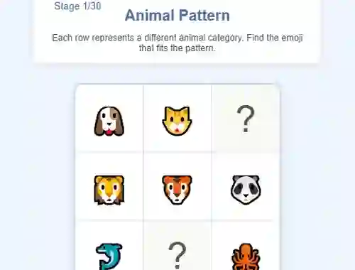 Žaidimas Emoji Sort 30 internete