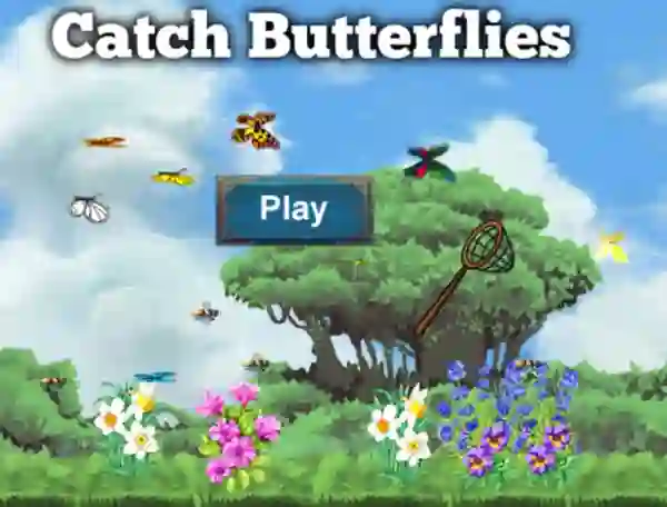 Žaidimas Catch Butterflies internete