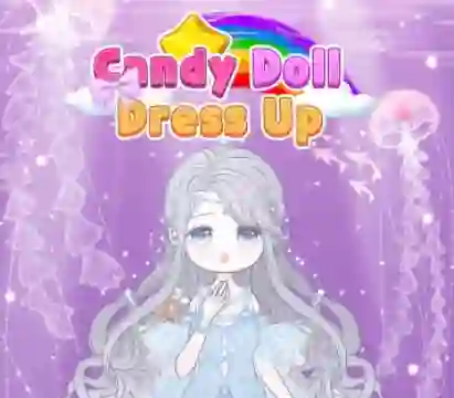 Žaidimas Candy Doll Dress Up internete