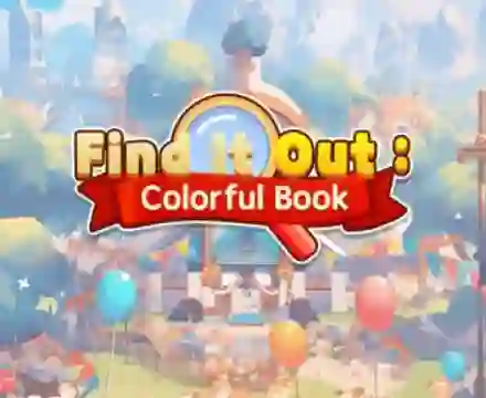 Žaidimas Find It Out Colorful Book internete