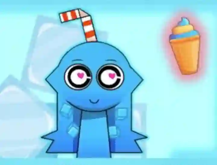 Žaidimas Sprunki Ice Mod  Aqua internete