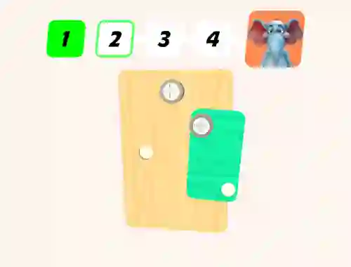 Žaidimas Beast Uncaged: Screw Puzzle internete