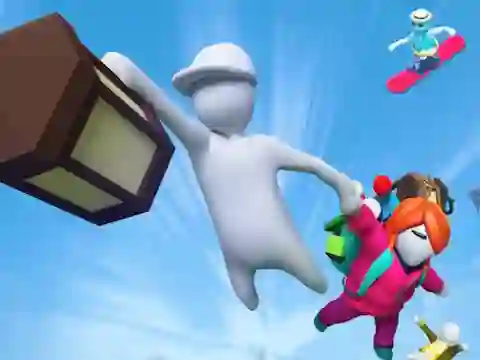 Žaidimas Fall Flat Battle internete