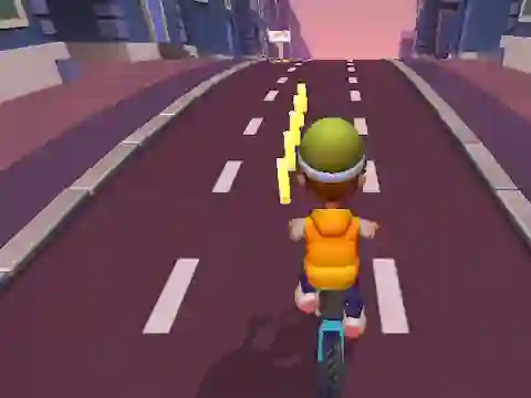 Žaidimas Paper Boy Race Running Game internete