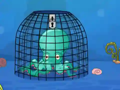 Žaidimas Release Octopus from Cage internete