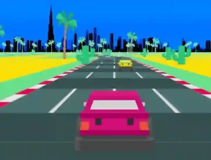 Žaidimas Dubai Race internete