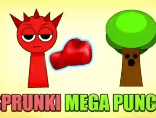 Žaidimas Sprunki Mega Punch internete