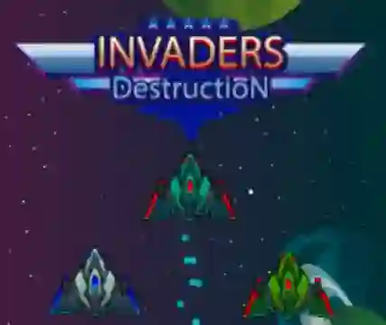 Žaidimas Invaders Destruction internete