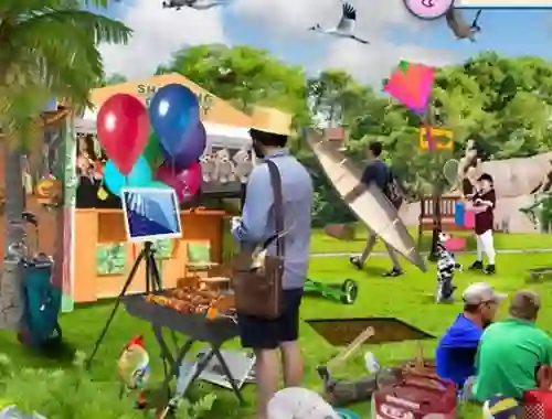 Žaidimas Hidden Objects Vacation In Brazil internete