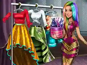 Žaidimas Tris Runway Dolly Dress Up internete