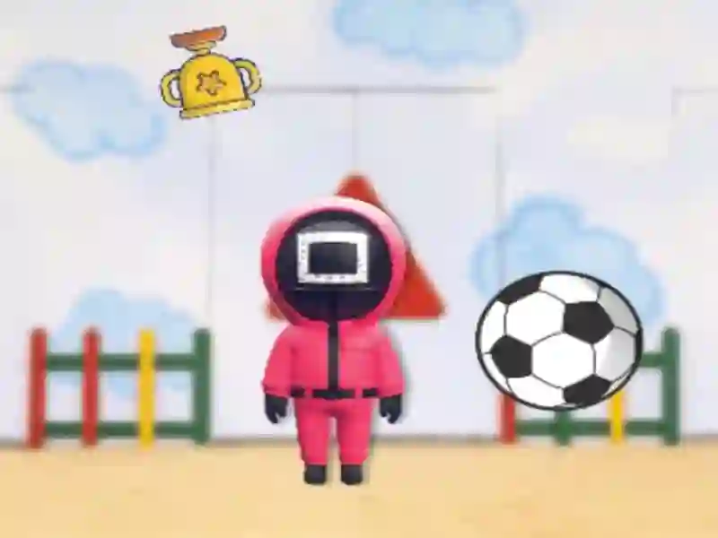 Žaidimas Squid Head Kick internete