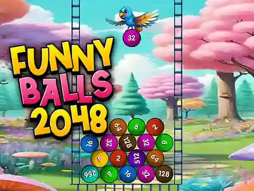 Žaidimas Funny Balls 2048 internete