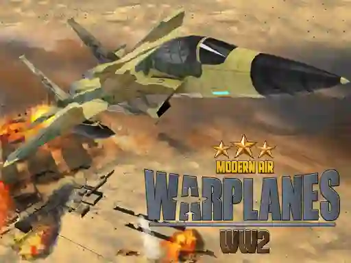 Žaidimas Modern Air Warplane WW2 internete