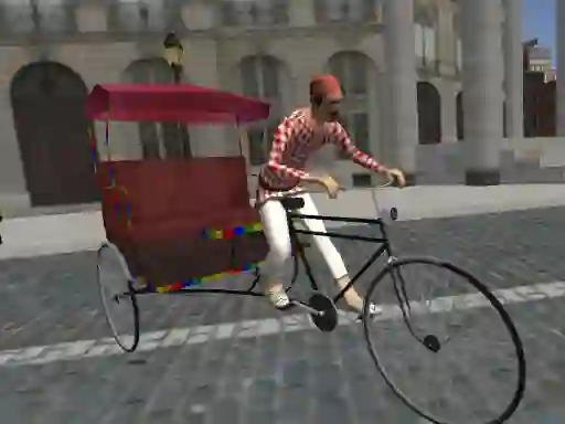 Žaidimas Rickshaw Driving internete