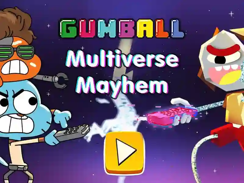 Žaidimas The Amazing World of Gumball Multiverse Mayhem internete