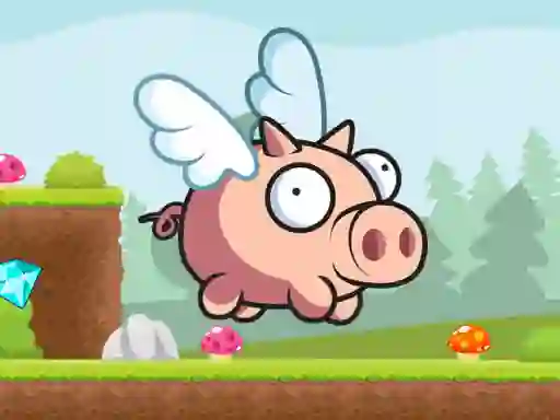 Žaidimas Oink Run!!! internete