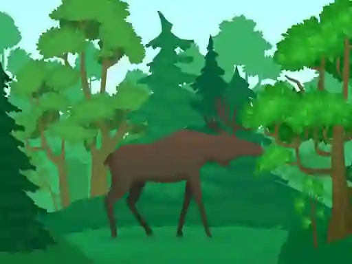 Žaidimas Wild Animals Coloring internete