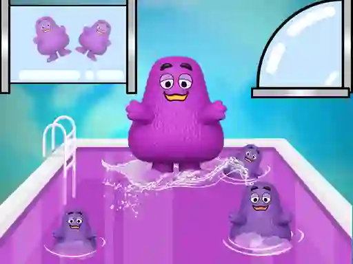 Žaidimas Grimace Shake Slide internete