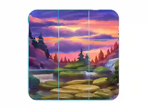 Žaidimas Hyper Sliding Puzzle Party internete