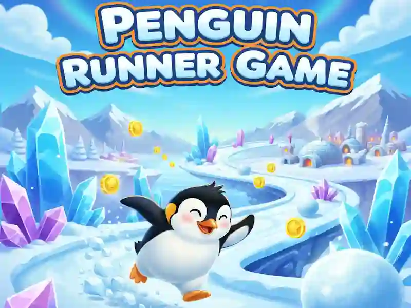 Žaidimas Penguin Runner Game internete