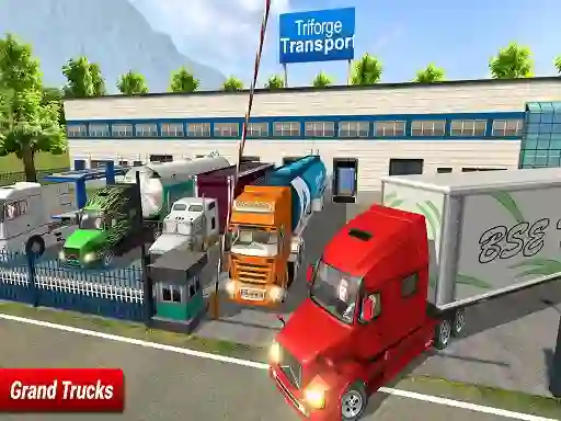 Žaidimas Ultimate Off Road Cargo Truck Trailer Simulator internete