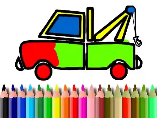 Žaidimas Back To School: Truck Coloring internete